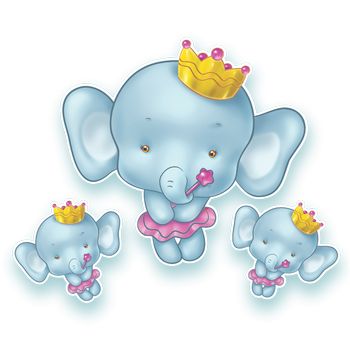 Chá Revelação Kit Princesa c03 un