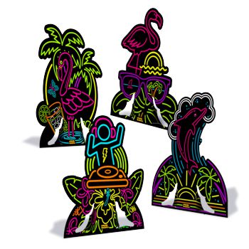 Enfeite Mesa neon