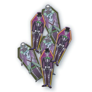 Noiva e Noivo Halloween c/06 un