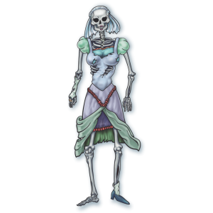 Painel Esqueleton Noiva c/01 un - Articulado