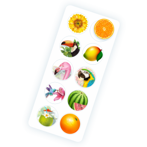 Adesivo Tropical c/20 un