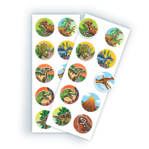 Adesivo Dinossauro c/20 un