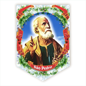 Banner São Pedro c/01 un