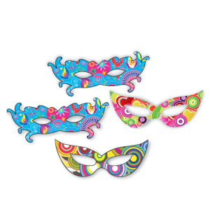 Máscara Carnaval c/04 un PEQ