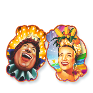 Kit Rei Momo e Carmem Miranda c/02 un