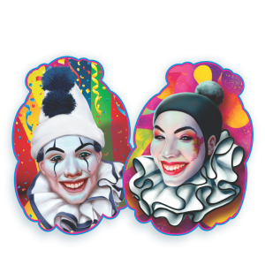 Kit Pierrot e Colombina c/02 un