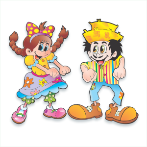 Kit Boneco Caipira c/02 un