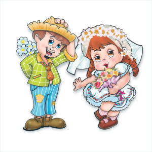 Kit Noivo e Noiva Junina c/02 un