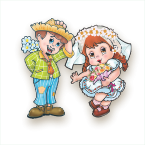 Noivinho e Noivinha c/02 un