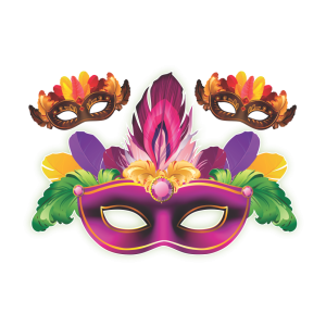 Kit Carnaval Rosa c/03 un