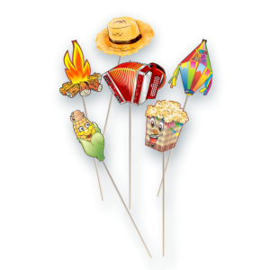 Palito Junina Sortido c/10 un