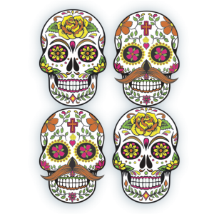Caveira Mexicana c/04 un PEQ