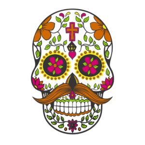 Caveira Mexicana Masculino c/01 un