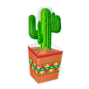 Enfeite P/ Mesa Mexicano c/02 un