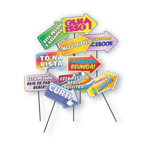 Placa Sortida c/10 FRASE 2