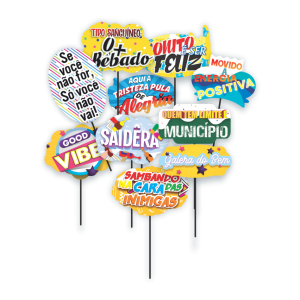 Placa Sortida c/10 FRASE 4