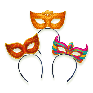 Tiara Máscara Carnaval c/03 un