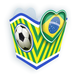 Cachepo Coração Copa c/10 un