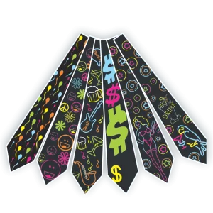 Gravata Neon c/10 un