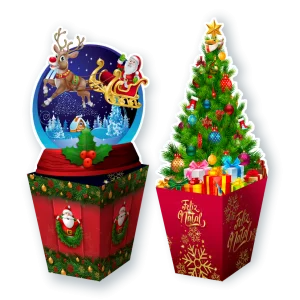 Enfeite para Mesa Natal c/02 un