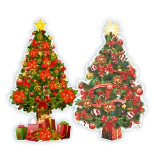 Kit Árvores de Natal c/02 un