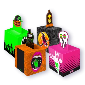 Caixinha Pop UP Halloween Neon c/04 un