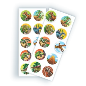 Adesivo Dinossauro c/20 un