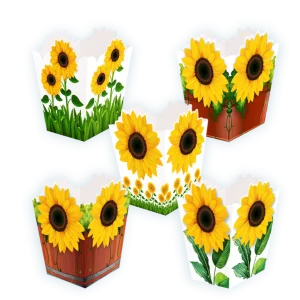 Cachepo Girassol c/10 un