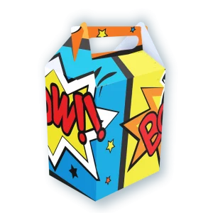 Caixinha Surpresa Super Heróis c/04 un