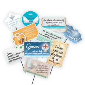 Placa Comunhão c/10 un