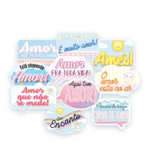 Placa Tempestade de Amor c/10 un
