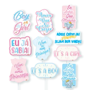 Placa Chá Revelação c/10 un