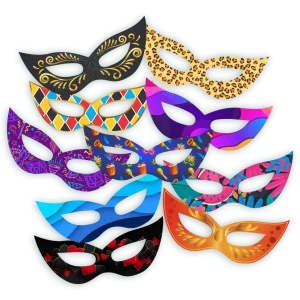 Máscara Gatinha pcte c/10 un