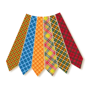 Gravata Xadrez c/06 un