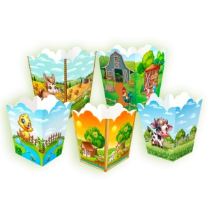 Cachepo Fazendinha c/05 un