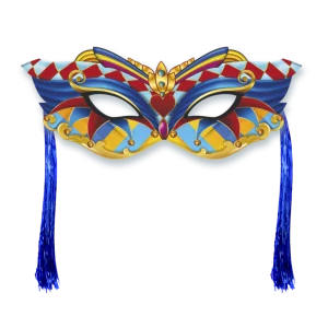 Máscara Gigante Montável com Chicote c/01 un Frente e Verso