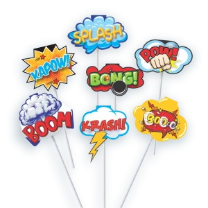 Palito Super Heróis c/10 un