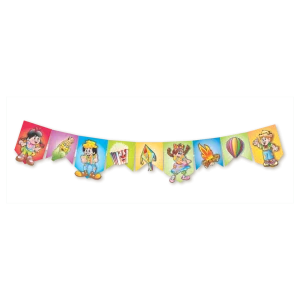 Bandeira Junina c/22 un c/08 metros