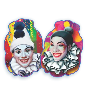 Kit Pierrot e Colombina c/02 un