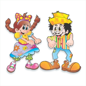 Kit Boneco Caipira c/02 un