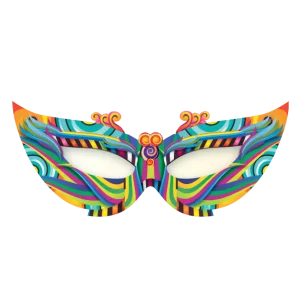 Máscara Grande c/01 un