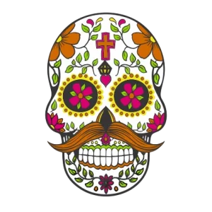 Caveira Mexicana Masculino c/01 un