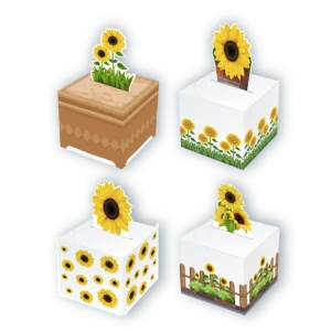 Caixinha Girassol c/04 un