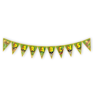 Faixa Parabéns Mexicana