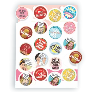 Adesivo Noiva c/20 un