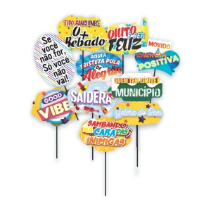 Placa Sortida c/10 FRASE 4