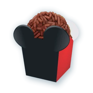 Forminha Brigadeiro Orelha c/24 un