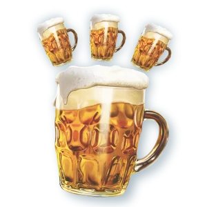 Kit Caneca de Chopp c/04 un
