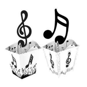 Enfeite Notas Musicais P/ Mesa c/02 un