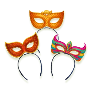 Tiara Máscara Carnaval c/03 un